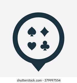 card suit Icon Vector