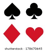 Card suit icons