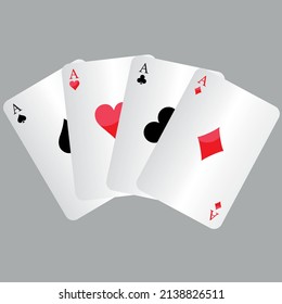 Card suit template vector illustration