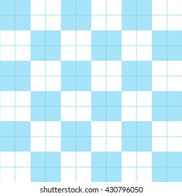 Card Suits Blue Red White Chess Board Background Vector Illustration.