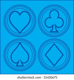 card suits blueprint