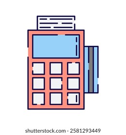 Card Swipe Machine, A POS machine used for card transactions and payments.