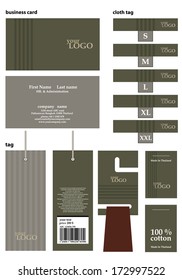card and tag design