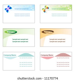 card template