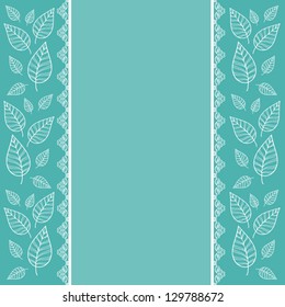 Card template, vector