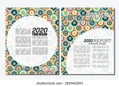 Card template vector illustration design wallpaper background collection