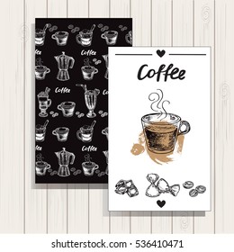 card templates coffee