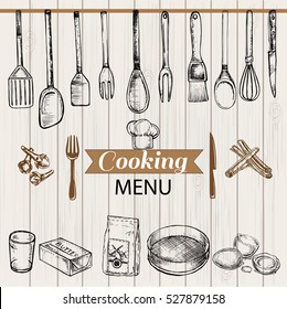 card templates cooking menu