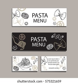 card templates pasta
