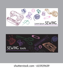 card templates sewing tools