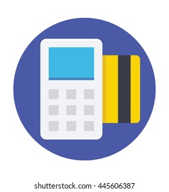 Card Terminal Vector Icon