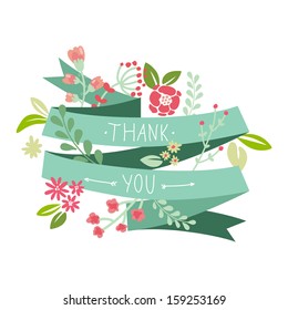 Card "Thank you"