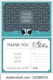 Card for Thank You Notes from the new Mr. and Mrs