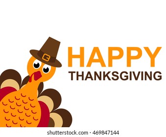 card for Thanksgiving Day vector