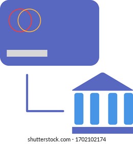 card transfer vector illustration icon flat design