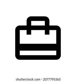 card travel Icon. Flat style design isolated on white background. Vector illustration