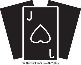 A card used in poker game.