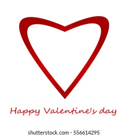 Card Valentine's Day