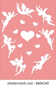 Card to the Valentine's day