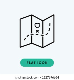 Card valentines day vector icon