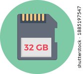 card vector colour flat icon