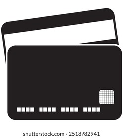 card vector design in modern style, card for online payments and cash withdrawal eps 10
