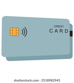 Diseño de Vector de tarjeta en estilo moderno, tarjeta para pagos en línea y retiro de efectivo EPS 10