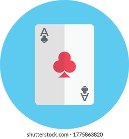 card vector flat color icon