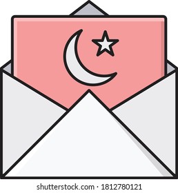 card vector flat color icon 