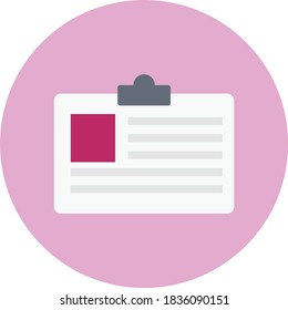 card vector flat color icon 