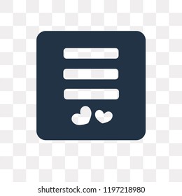 Card vector icon isolated on transparent background, Card transparency concept can be used web and mobile