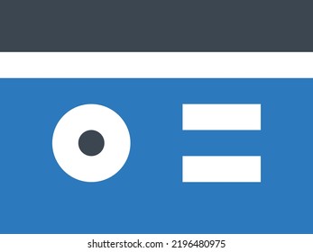 Ilustración vectorial de tarjeta en un fondo transparente.Símbolos de calidad premium.Icono vectorial glifos para concepto y diseño gráfico.