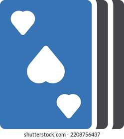 card Vector illustration on a transparent background. Premium quality symbols. Gyliph vector icon for concept and graphic design.