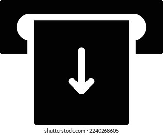 card Vector illustration on a transparent background. Premium quality symmbols. Glyphs vector icons for concept and graphic design.