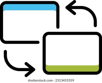 ilustración vectorial de tarjeta en un fondo transparente. Símbolos de calidad superior. Iconos vectoriales de color de línea para el concepto y el diseño gráfico.