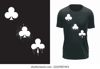 Card Vector Illustration T-shirt Design