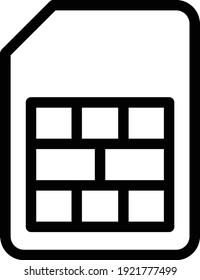 card vector thin line icon