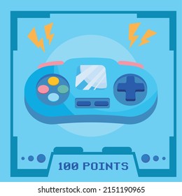 card of videogame controller design