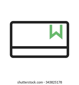 Card, vip, membership icon vector image. Can also be used for material design. Suitable for use on web apps, mobile apps and print media.