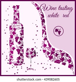 Card wine tasting