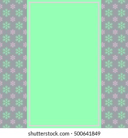 Card for the winter holidays. 