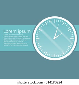 card with wrist watch