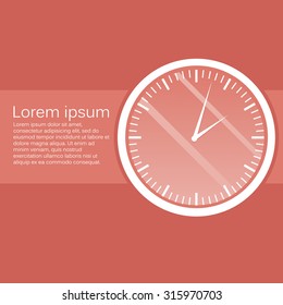 card with wrist watch