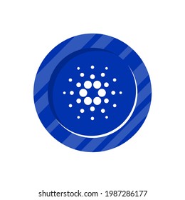 Ilustración de vectores de iconos planos Cardano