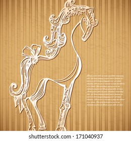 cardboard background