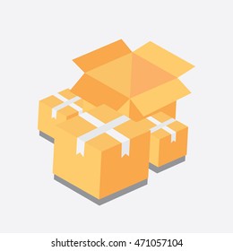 cardboard box