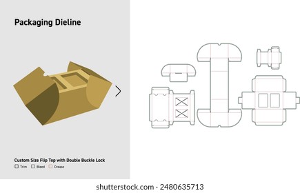 Cardboard Box Dieline , Packaging Dieline, Dieline, Box Dieline, Box Diecut, Diecut, Box Template