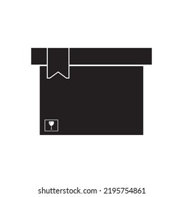 cardboard box icon vector illustration symbol design