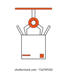 cardboard box industry icon image