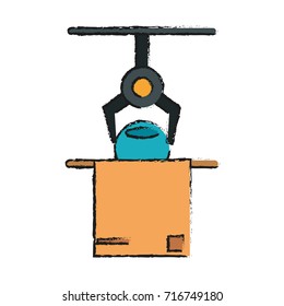 cardboard box industry icon image